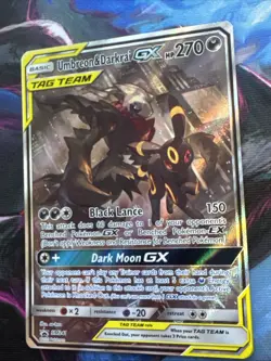 Pokemon TCG Umbreon & Darkrai GX SM241 Sun & Moon Promo - Image 4