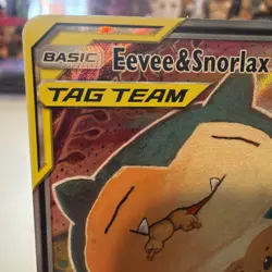 Pokemon TCG Eevee & Snorlax GX SM169 Alternate Full Art Tag Team Tins NM/MINT - Image 4