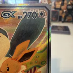 Pokemon TCG Eevee & Snorlax GX SM169 Alternate Full Art Tag Team Tins NM/MINT - Image 5