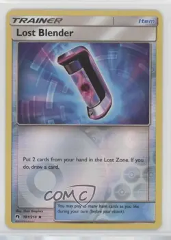 Lost Blender Reverse Foil Pokemon Sun & Moon Thunder #181 - Image 1