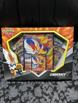 Pokemon Galar Partners V Box Set of 3 (Cinderace V Inteleon V Rillaboom V) - Image 3