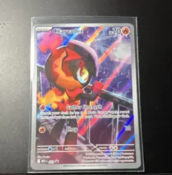 Pokemon Charcadet 022 Scarlet & Violet Rare Full Art Holo English 70 HP - Image 1