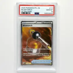 Pokemon TCG Blowtorch 117/094 Ultra Rare Phantasmal Flames PSA 10 Gem Mint - Image 1