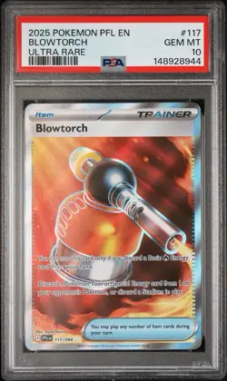 Pokemon TCG Blowtorch 117/094 Ultra Rare Phantasmal Flames PSA 10 Gem Mint - Image 2