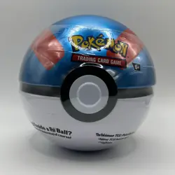 Pokemon TCG Pokeball Tin Great Ball E25 Sealed - Image 1
