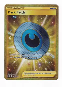 Dark Patch 216/196 - Lost Origin - NM Gold Secret Rare - Pokemon TCG - Image 1