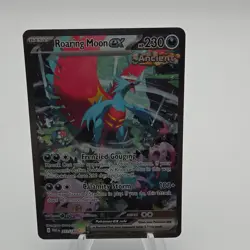 Pokemon Roaring Moon EX Full Art Holo Special Illustration Rare SV04 251/182 23… - Image 1