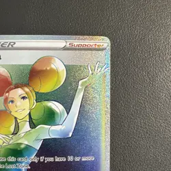 Pokemon Fantina Full Art Secret Rare Holo Trainer 206/196 Lost Origin - NM - Image 4