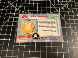 NM Topps Psyduck 54 Pokemon Tv Animation 1999 - Image 2