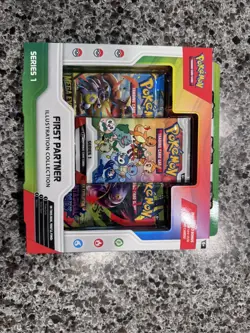 Pokemon TCG First Partner Illustration Collection Series 1 New - Image 1