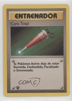 Full Heal Spanish 1st Ed. Pokemon Base Set #82 1999 - Image 1