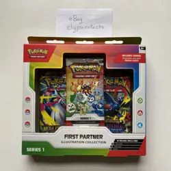 Pokemon TCG FIRST PARTNER Illustration Collection Series 1 - Factory Sealed - Image 1