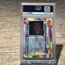 1999 Topps Pokemon Movie EDT #1 Legends Mew Foil PSA 8 - Image 2