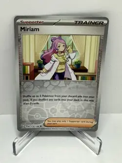 Pokemon - Miriam - 179/198 - Scarlet & Violet - Reverse Holo - NM/M - Image 1
