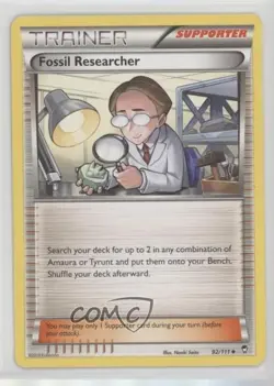 Fossil Researcher Pokemon XY Furious Fists #92 - Image 1