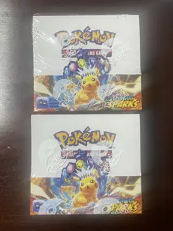 Pokemon TCG Surging Sparks Factory Sealed Booster Display Box- Lot of 2 - Image 1