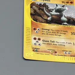 Pokemon Rhydon SWIRL H27/H32 Holo Rare Skyridge HP - Image 3