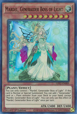 Mardel, Generaider Boss of Light GFP2-EN089 1st ED Yu-Gi-Oh! - Image 1