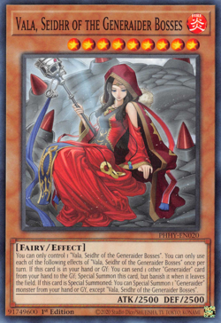 Vala, Seidhr of the Generaider Bosses PHHY-EN020 1st ED Yu-Gi-Oh! - Image 1