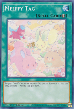Melffy Tag MP21-EN139 1st ED Yu-Gi-Oh! - Image 1