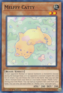 Melffy Catty MP21-EN114 1st ED Yu-Gi-Oh! - Image 1