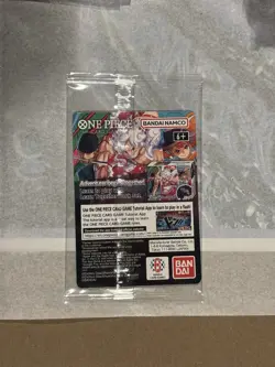 One Piece Monkey.D.Luffy US College Basketball Promo Card *SEALED Slight Damage* - Image 2