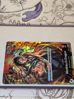 Monkey D. Dragon OP07-001 L Alt Art Parallel Leader One Piece TCG NM Gear 5 - Image 4