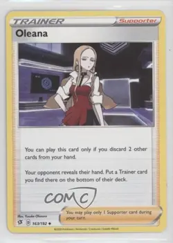 Oleana Pokemon Sword & Shield Rebel Clash #163 - Image 1