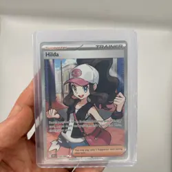 Pokemon TCG Hilda Full Art Ultra Rare White Flare Holo Card 164/086 - NM - Image 1