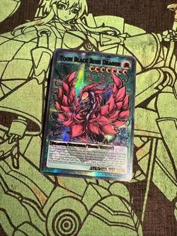 Toon Black Rose Dragon Cards ACG Waifu Card Holo Anime Yugioh PRISMATIC - Image 5