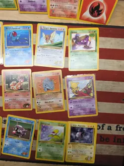 1st Edition Pokemon Card Lot WOTC Gym Heroes Challenge Vintage Rare Mixed Set - Image 3