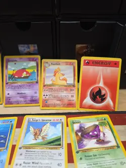 1st Edition Pokemon Card Lot WOTC Gym Heroes Challenge Vintage Rare Mixed Set - Image 4