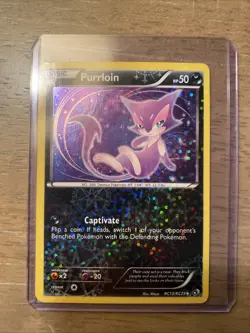 Purrloin RC13/RC25 - Pokemon Legendary Treasures Radiant Uncommon Card - Image 1