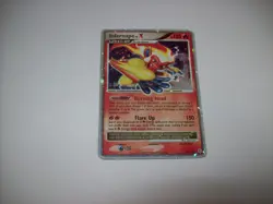 Infernape LV.X 121/130 Diamond & Pearl English Pokemon Card Damaged Free Ship - Image 2