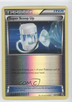 Super Scoop Up Reverse Foil Pokemon Black & White Base Set #103 - Image 1