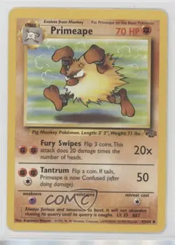 Primeape Pokemon Legendary Collection #59 2002 - Image 1