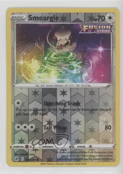 Smeargle Reverse Foil Pokemon Sword & Shield Fusion Strike #209 - Image 1