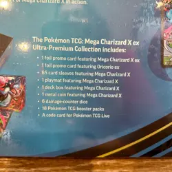 Pokemon Mega Charizard X ex Ultra-Premium Collection Box FACTORY SEALED - Image 5