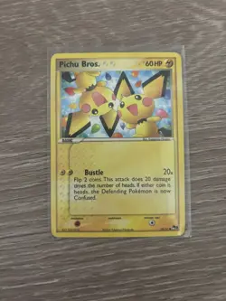 Pokemon 2006 Pop Series 3 16/17 Pichu Bros Non-Holo - Image 1