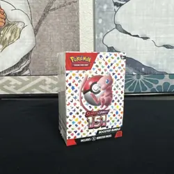 POKEMON TCG SCARLET & VIOLET 151 BOOSTER BUNDLE BOX FACTORY SEALED NEW 6 PACKS - Image 1