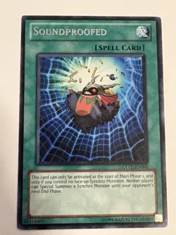 YUGIOH- Soundproofed - EXVC-EN060 - Rare - Unlimited Edition - Image 1