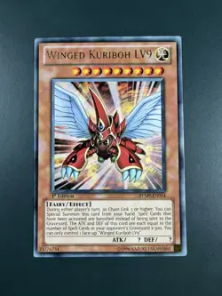 Yugioh - Winged Kuriboh LV9 - Rare - RYMP - 1st - Image 1