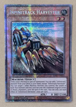 Infinitrack Harvester RA05-EN014 Starlight Rare 1st Ed - Image 1