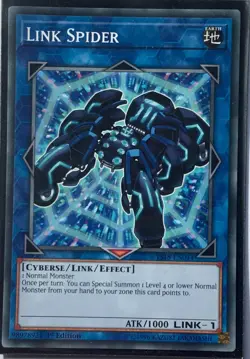 Yu-Gi-Oh! TCG Link Spider YS18-EN044 Common 1st Edition Near Mint or better - Image 1