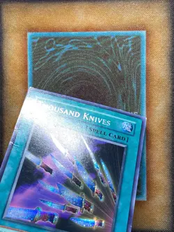 Yugioh Thousand Knives PCY-003 Parallel Secret Rare MP - Image 2