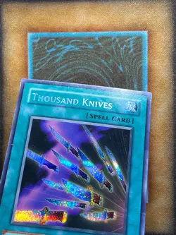 Yugioh Thousand Knives PCY-003 Parallel Secret Rare MP - Image 3
