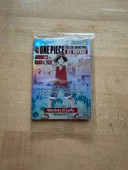 Monkey.D.Luffy (055) (College Basketball US Voyage) P-055 One Piece Card - Image 1
