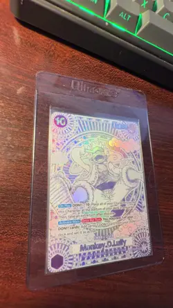 Monkey D Luffy OP05-119 SEC SP Alt Art NM One Piece OP11 A Fist Divine Speed - Image 2