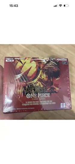 One Piece PRB-02 Premium the Best Vol.2 Booster Box English, New Sealed Mint - Image 1