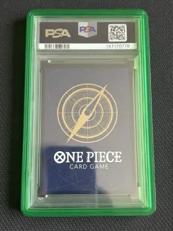 2026 One Piece OP14-EB04 EN Special Alternate Art #030 Dracule Mihawk PSA 10 - Image 2